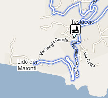 Mappa della Chiesa S. Maria di Costantinopoli Mappa della Chiesa S. Maria di Costantinopoli