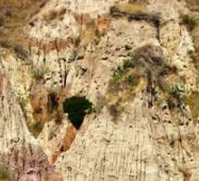 Mappa dei Pizzi Bianchi Mappa dei Pizzi Bianchi